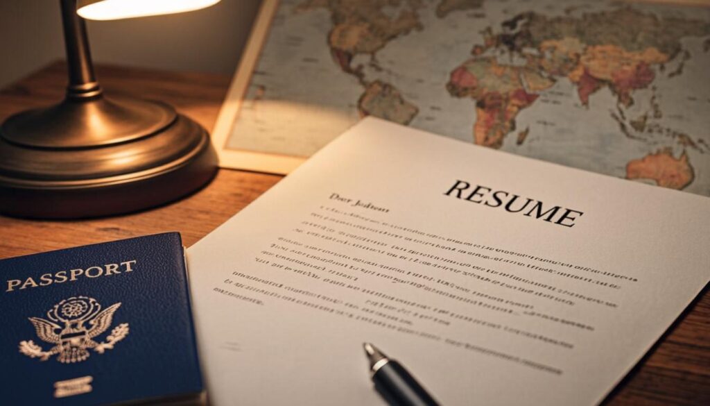 Resume for jobs abroad international CV format writing guide 2026